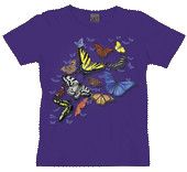 T-Shirt Youth - Butterfly Wonder