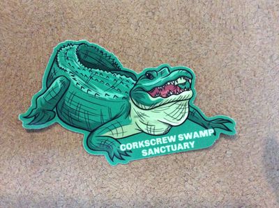 Sticker - Alligator CSS