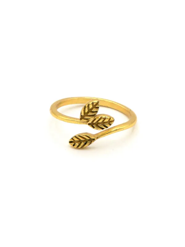 Ring - Brass Forestry
