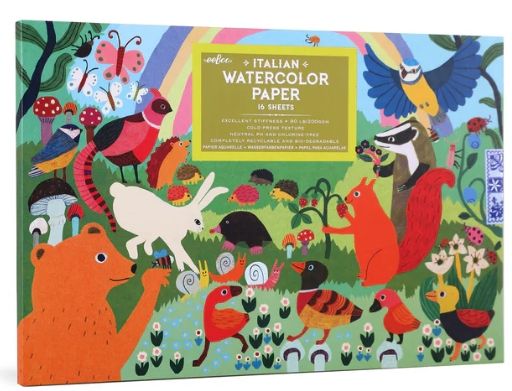 Book - Woodland Rainbow Watercolor Pad