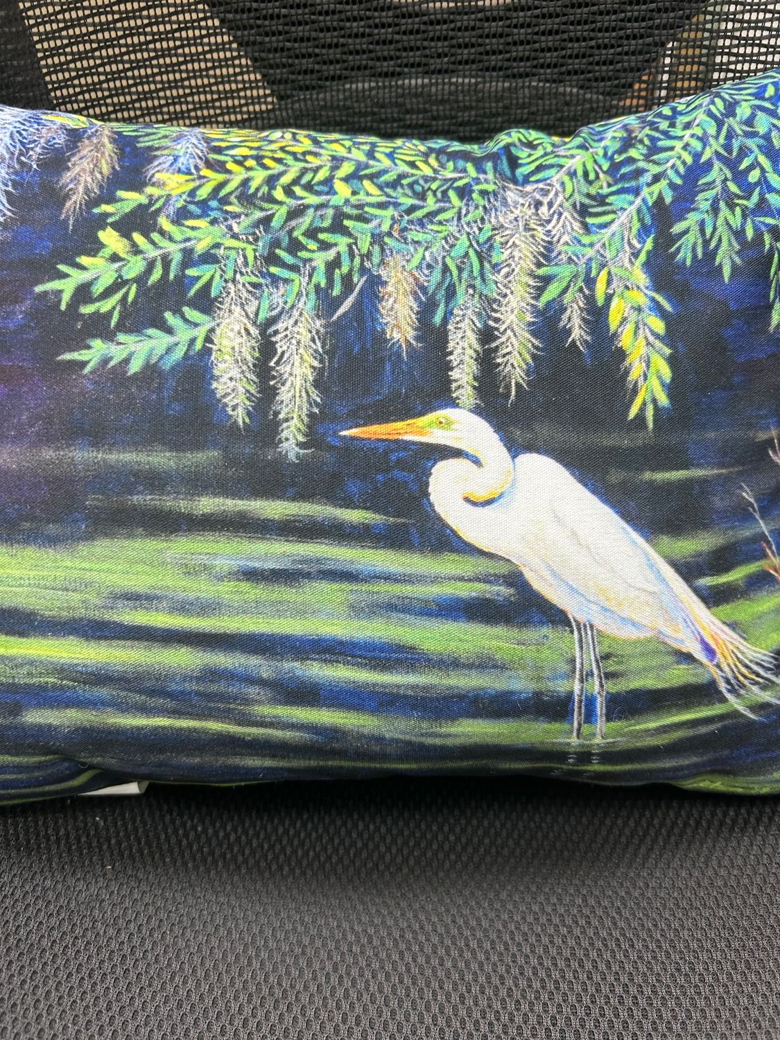 Pillow - Egret Lagoon 11x14