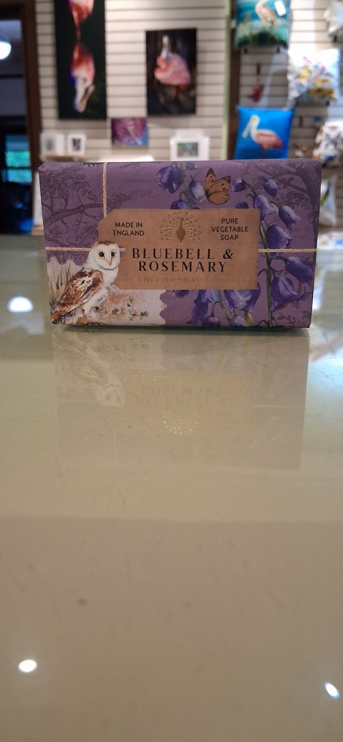 Luxury Soap Bars, Design: Bluebell/Rosemary
