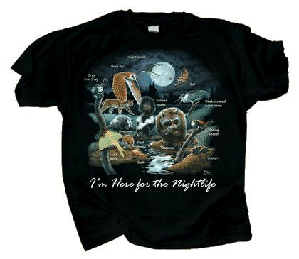 T-Shirt - Nightlife, Size: Small