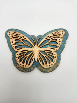 Wooden Handcrafted Magnet