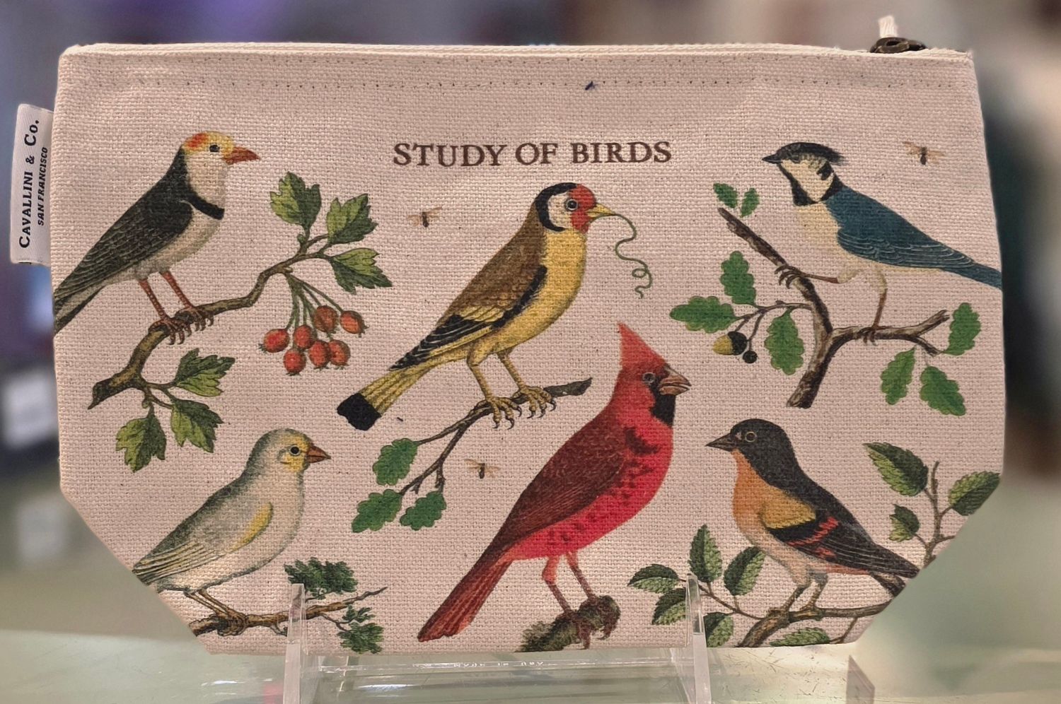 Vintage Pouch, Design: Birds