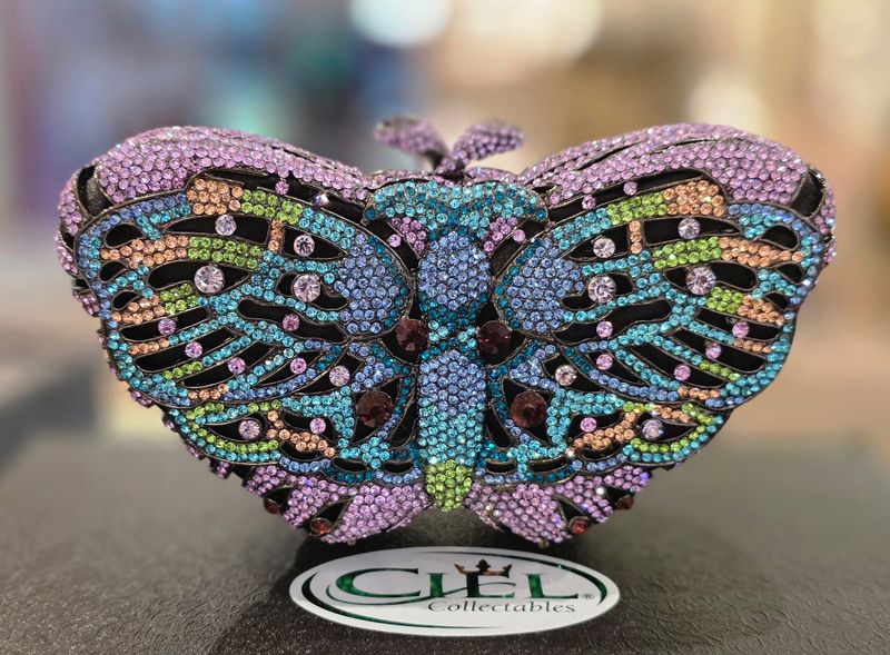 Bag - Butterfly Clutch Jeweled