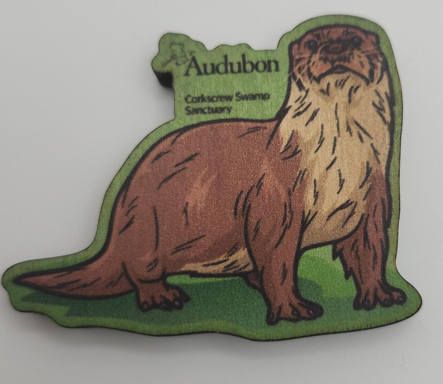 Magnet - Wood Custom Otter