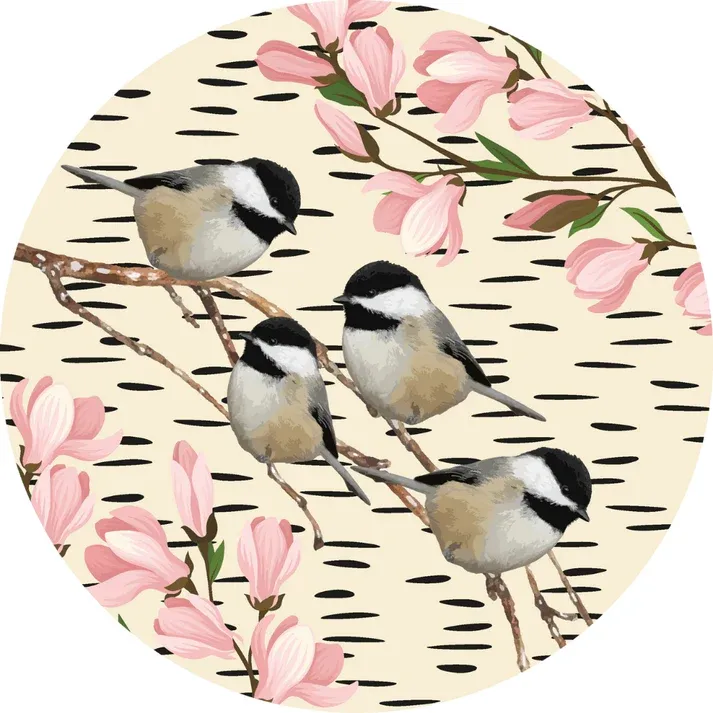 Mouse Pad, Design: Chickadee