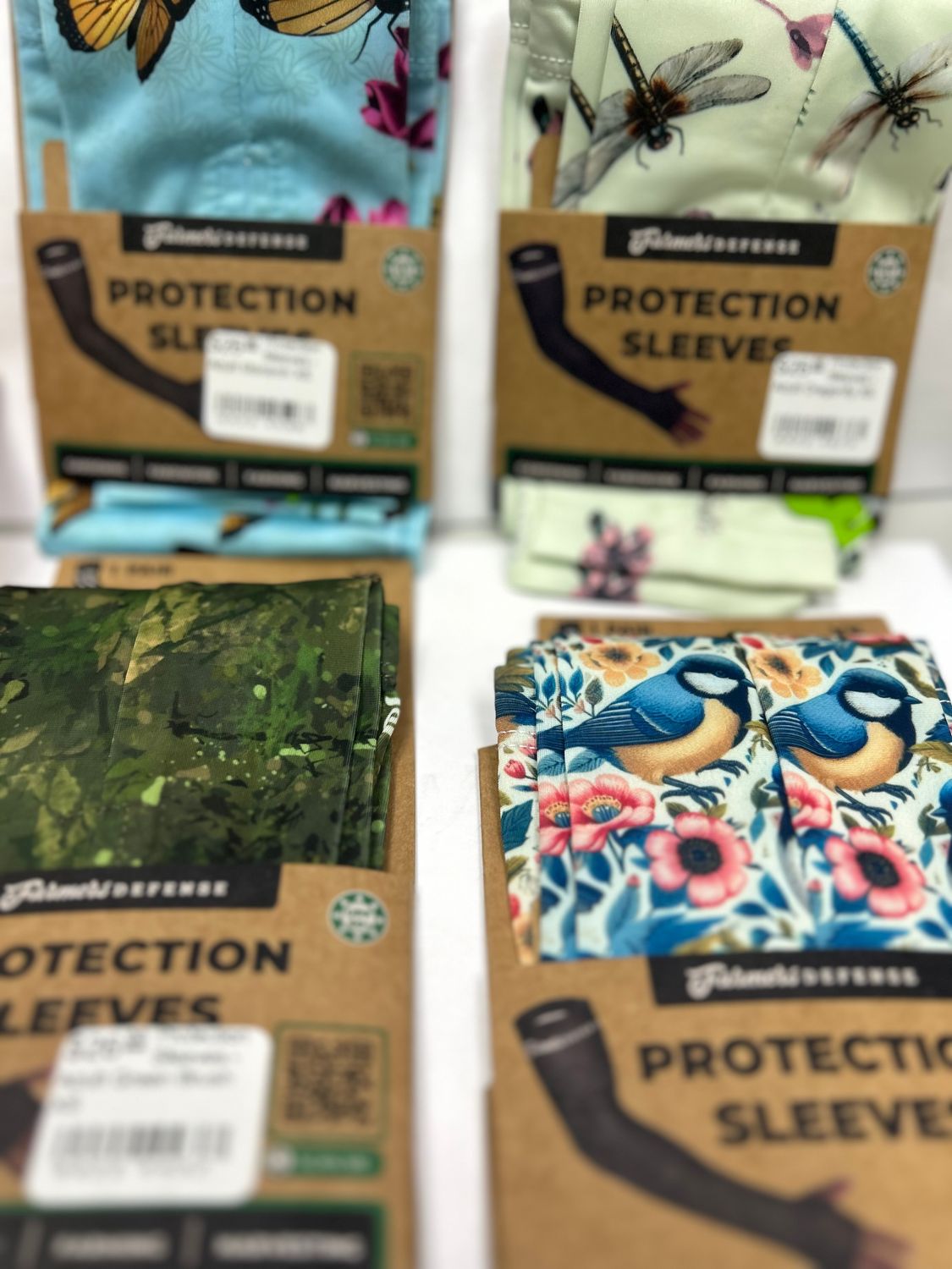 Protection Sleeve, Color: Green Brush, Size: XS