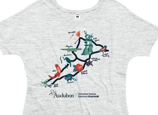 T-Shirt - Ladies Boardwalk, Size: S