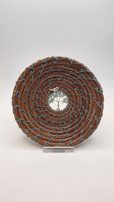 Pine Needle Basket - Bird