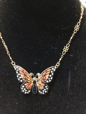 Necklace - Monarch Butterfly