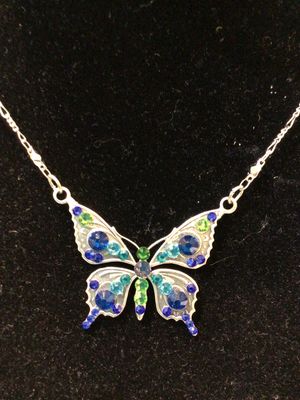 Necklace - Butterfly Open Wing