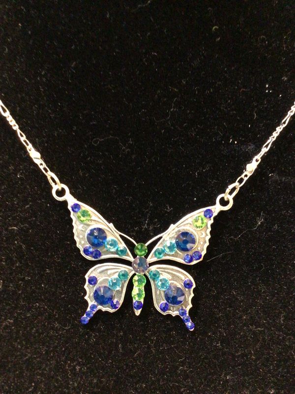 Necklace - Butterfly Open Wing
