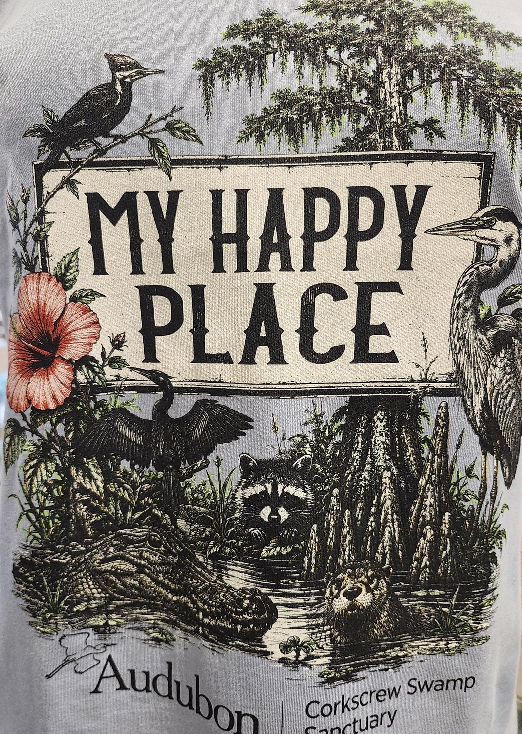 Ladies T-Shirt - Happy Place, Design: S