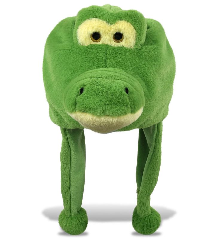 Hat - Soft Plush Alligator
