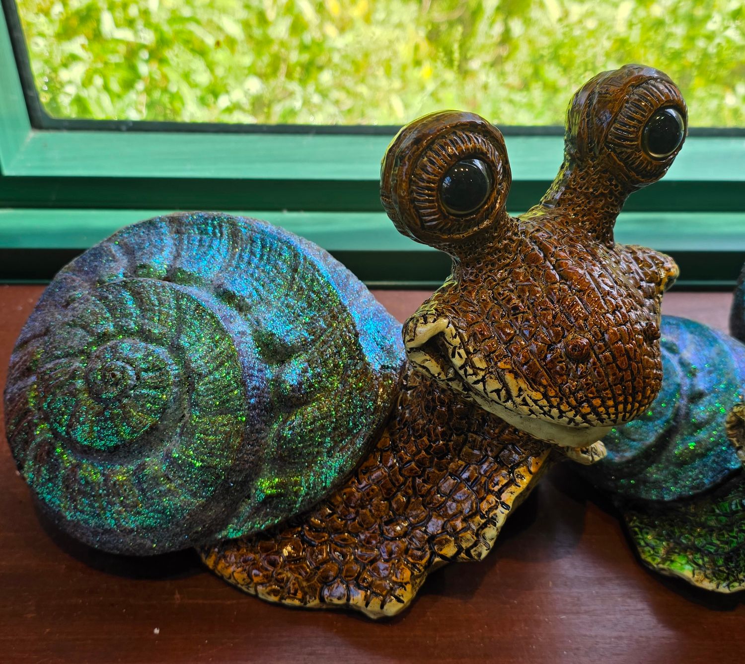 Figurine - Snail, Color: Brown