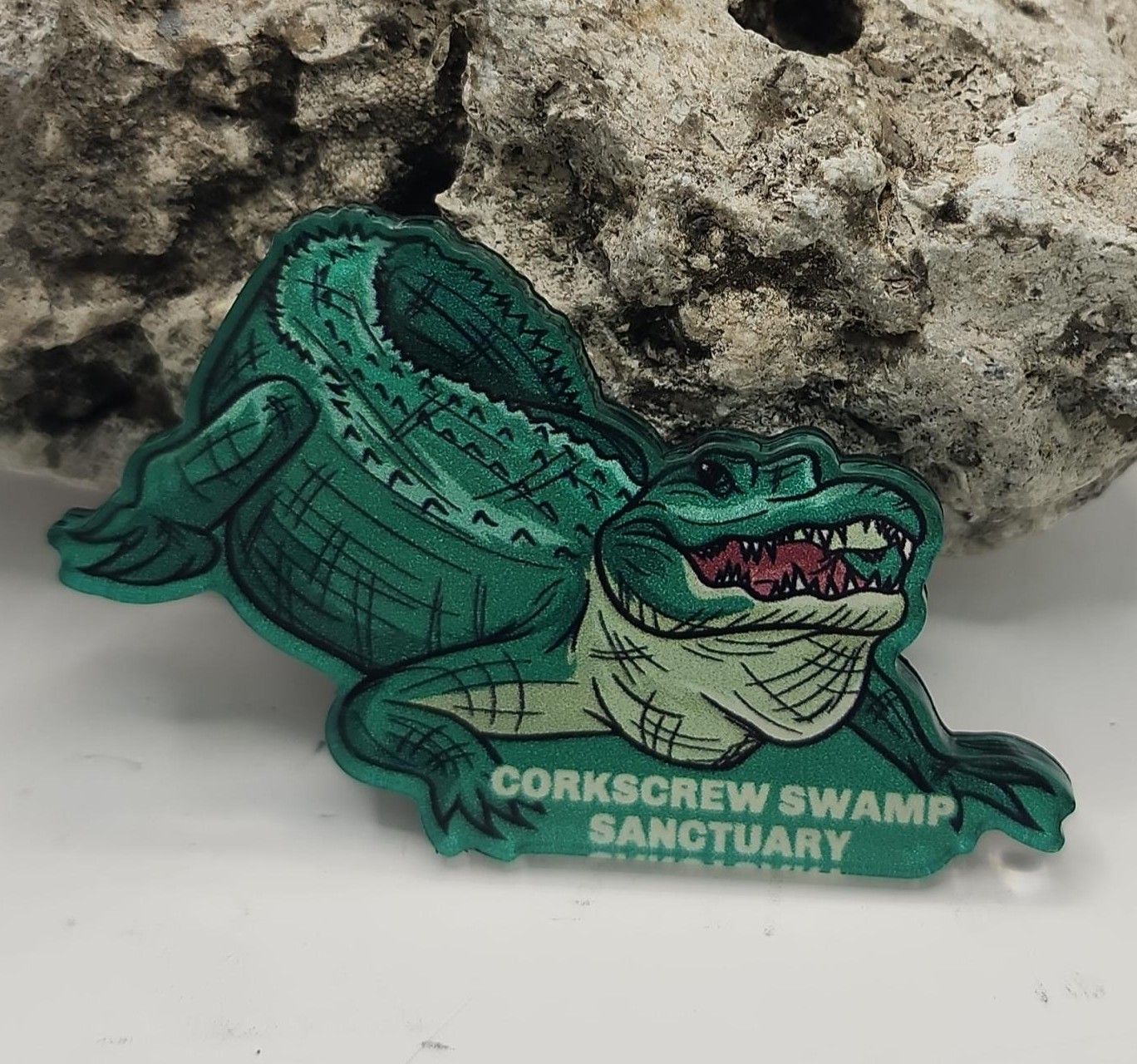 Magnet - Acrylic, Design: Alligator