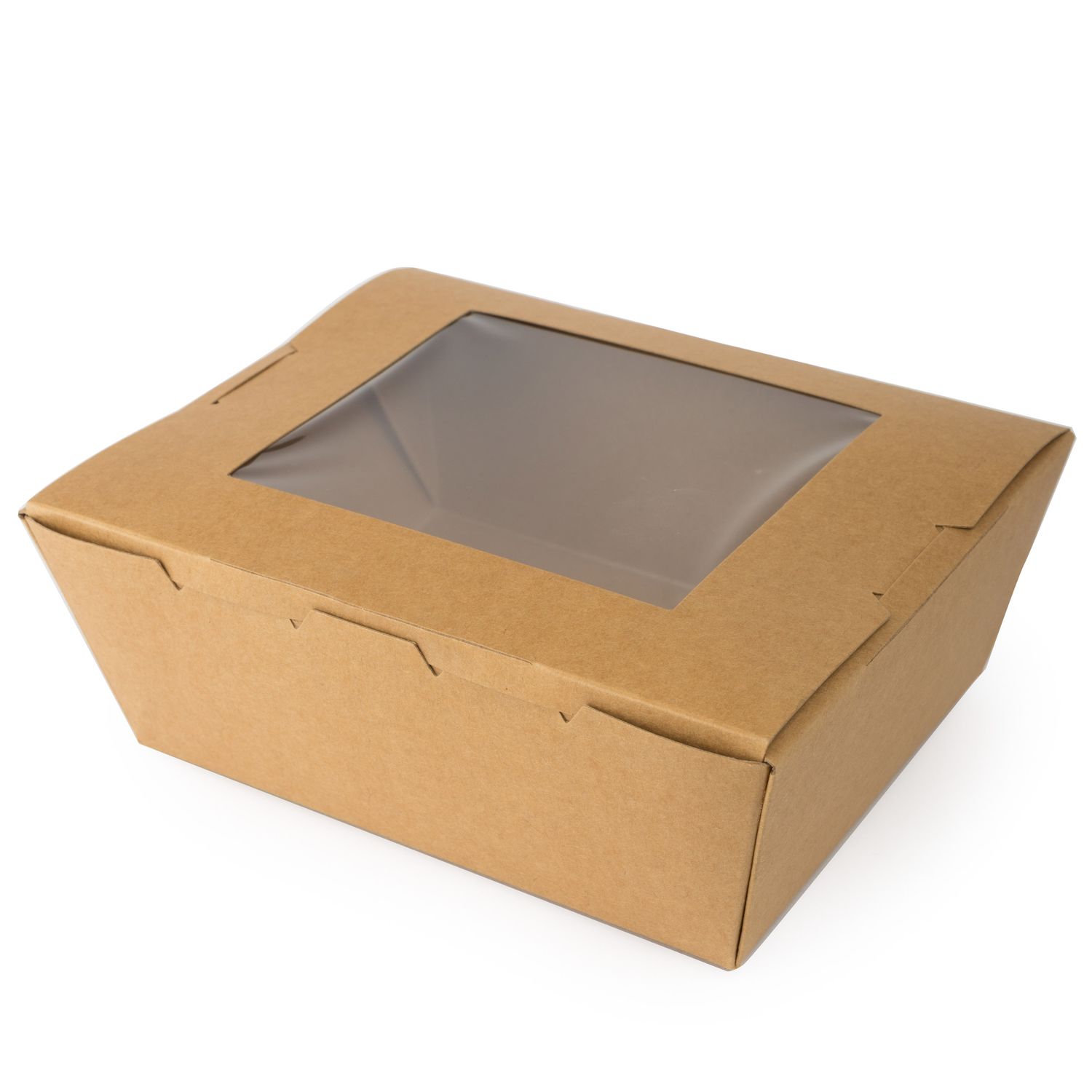 Window Lunch Box Brown / Small (200)