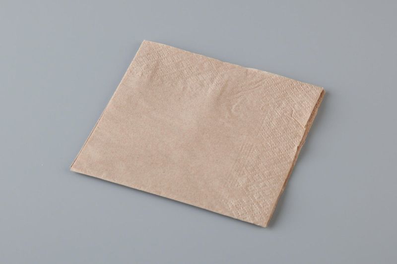 2 Ply Cocktail Napkin / Brown (2000)