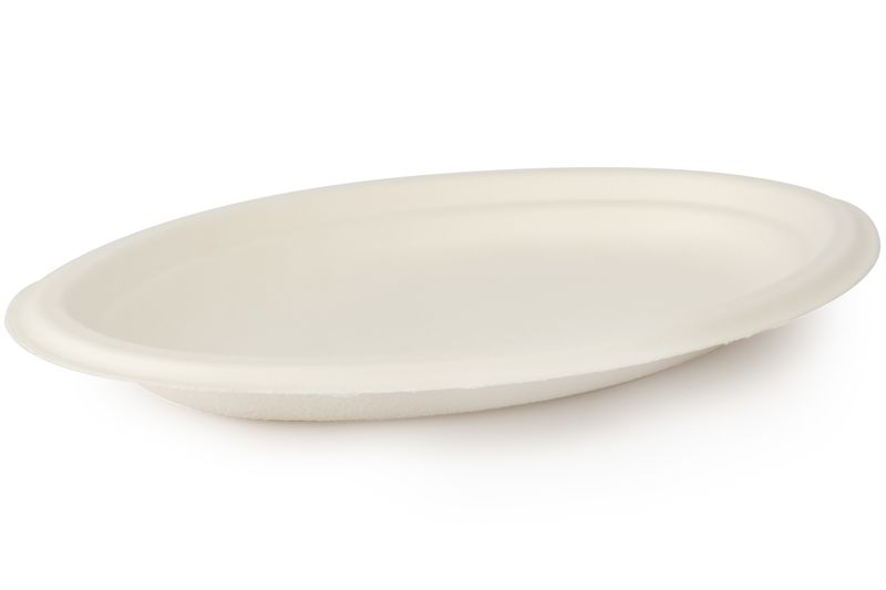 Sugercain Oval Plate Large 500pc Per Box