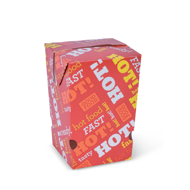 Hot Food Chip Box / Rectangular (500)