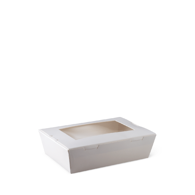 Detpak Lunch Box White / Exsmall Window (200)