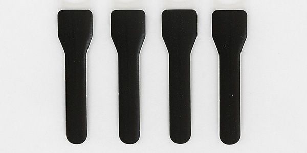 Supa Paper Ice Cream Spoon Black