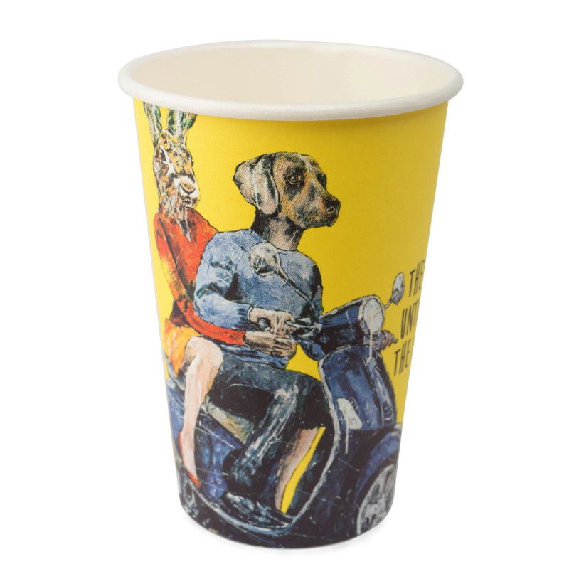 Single Wall Art Cup Pla / 10oz (1000)
