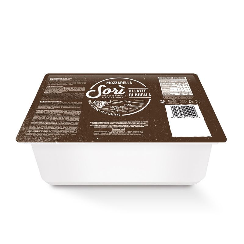 Buffalo Mozzarella 1kg Pk Sori Italy