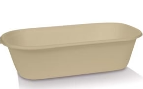Tray Rectangular Bamboo / 37oz (500)