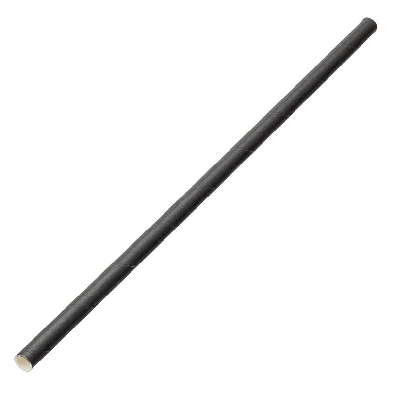 Black Paper Straw (2500) Regular