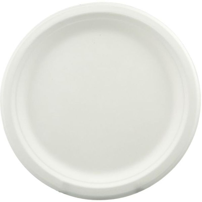 9" Sugarcane Round Plate (500)