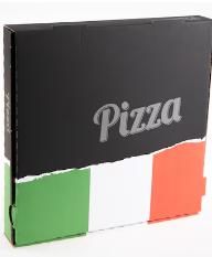 Italian Flag Pizza Box (100) 15 Inch