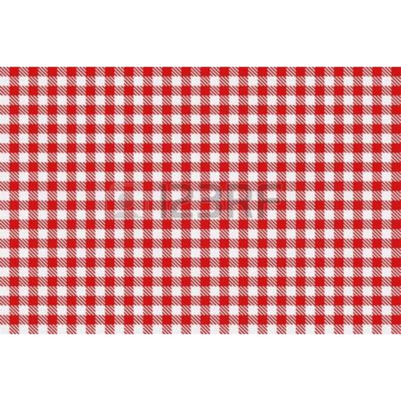 Greaseproof Checked Quarter Cut / Red 175x300mm