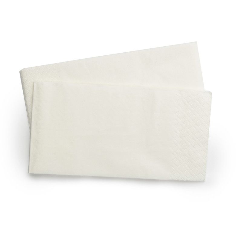 White Lunch Napkin 1/8 Fold / 2 Ply (2000)