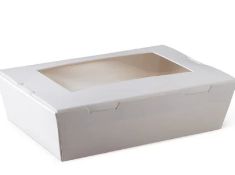White Window Lunch Box / Small (200)