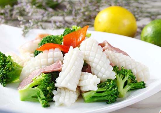 Squid Gigas Strip Pnple Cut 10kg Box