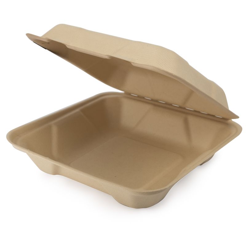 9 Inch Clamshell Bamboo (200)
