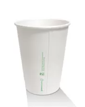 12oz Aqueous Coated White Cup (1000)