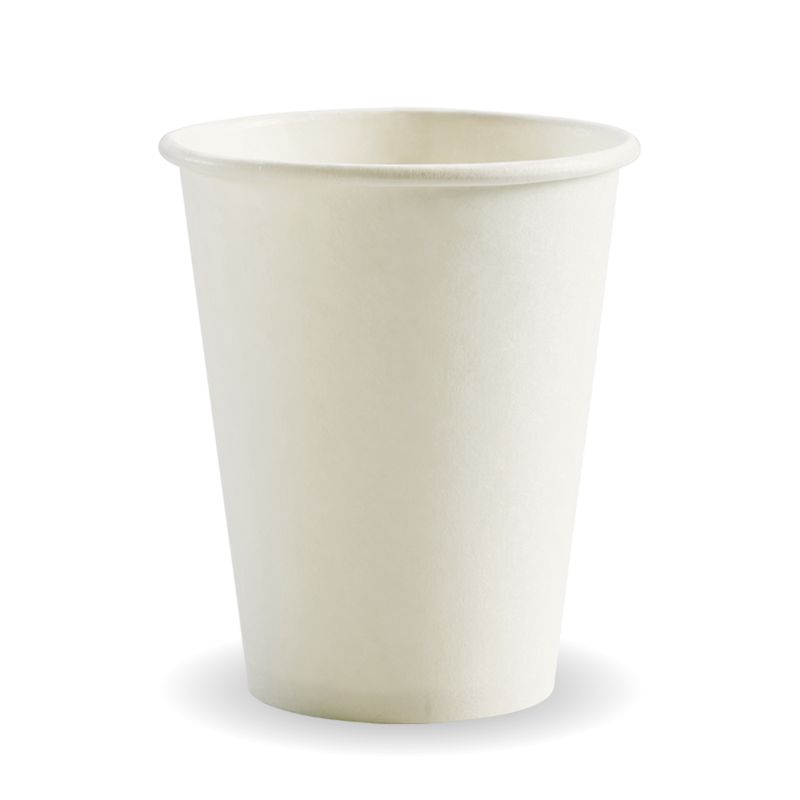 Biopak Plain White Cup / 8oz (1000)