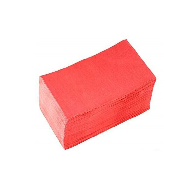 Red Quilited Dinner Napkins (500) Per Box