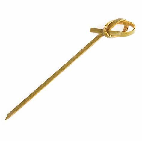 Bamboo Looped Skewer / 90mm (10000)