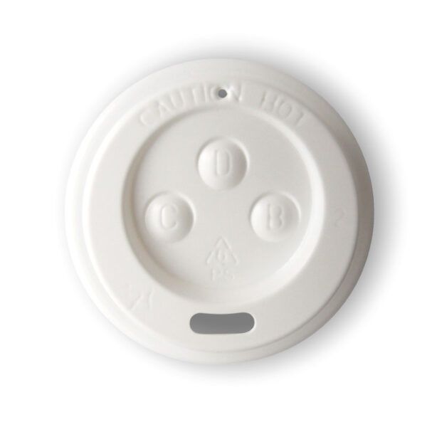 Biopak Lid White / 4oz (1000)