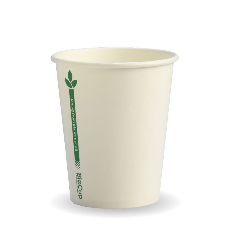 White/green Line Cup / 8oz (1000)