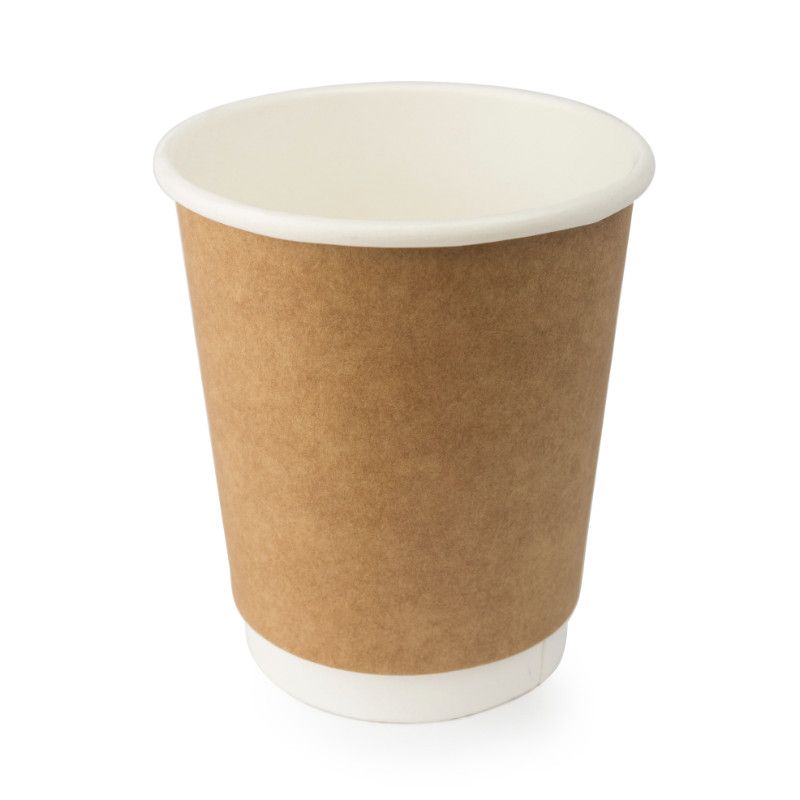 Kraft Hot Cup / 8oz Double Wall (500)