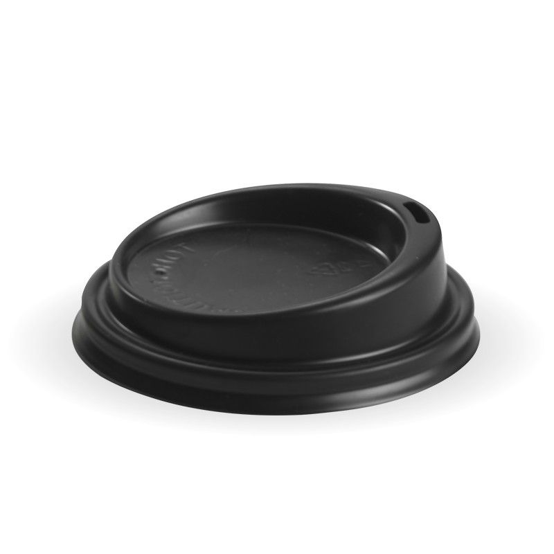 Biopak Coffee Lid For 6/8/10oz / Black (1000)