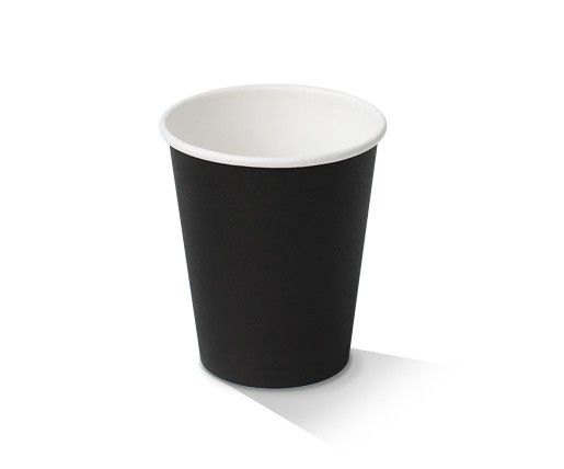 Black Single Wall Cup (1000) / 8oz