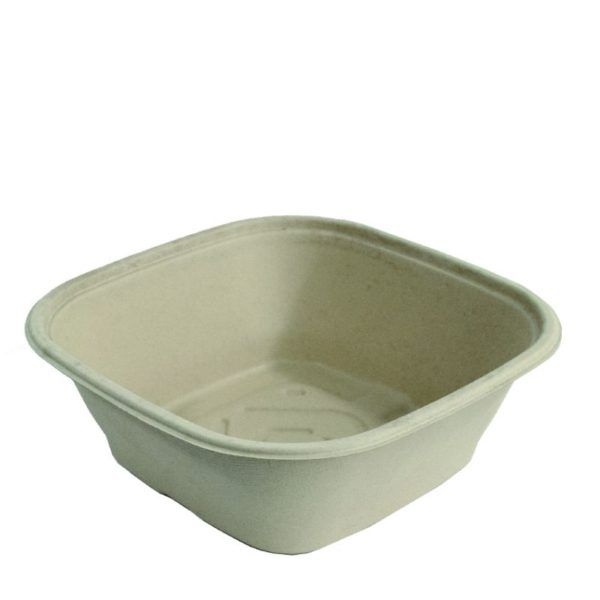 Sabert Pulp Cater Square Bowl 120oz (50)