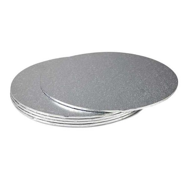 Double Standard Silver Cake Circle / 9 Inch (25)